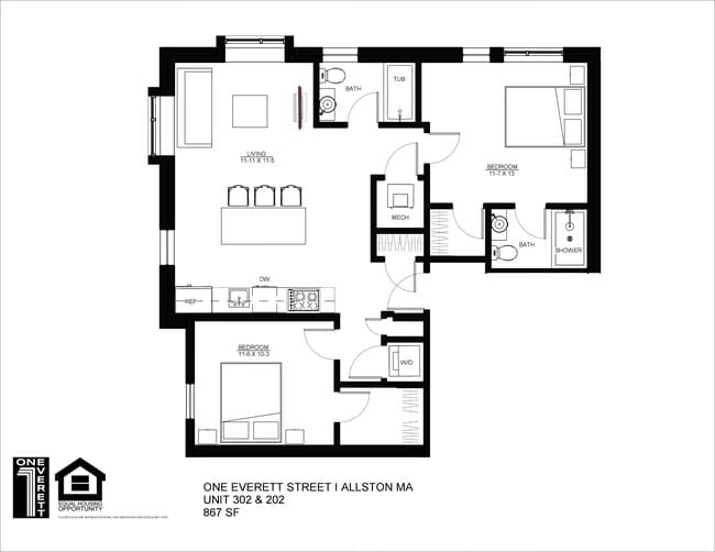 property at 1 Everett St