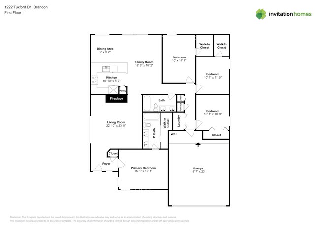 1222 Tuxford Dr in Brandon, FL - Foto de edificio - Building Photo