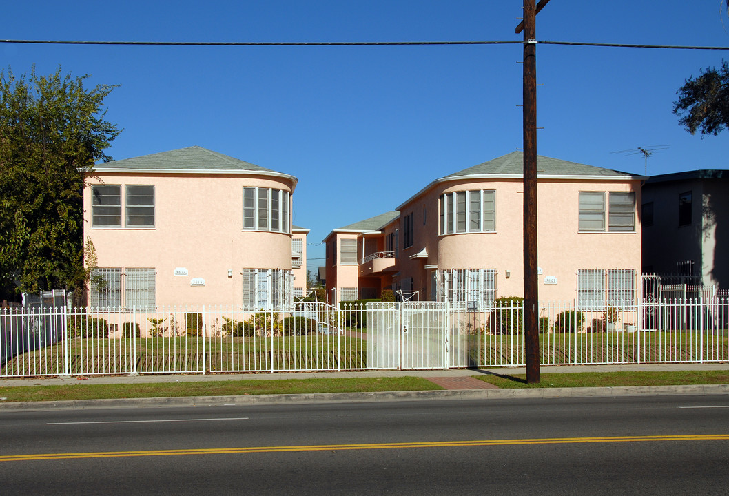 3807-3815 W Adams Blvd in Los Angeles, CA - Foto de edificio