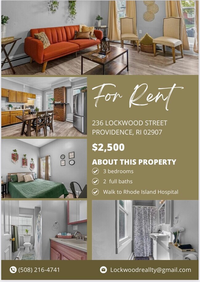 236 Lockwood St Apartments and Nearby Providence Apartments For Rent Providence, RI