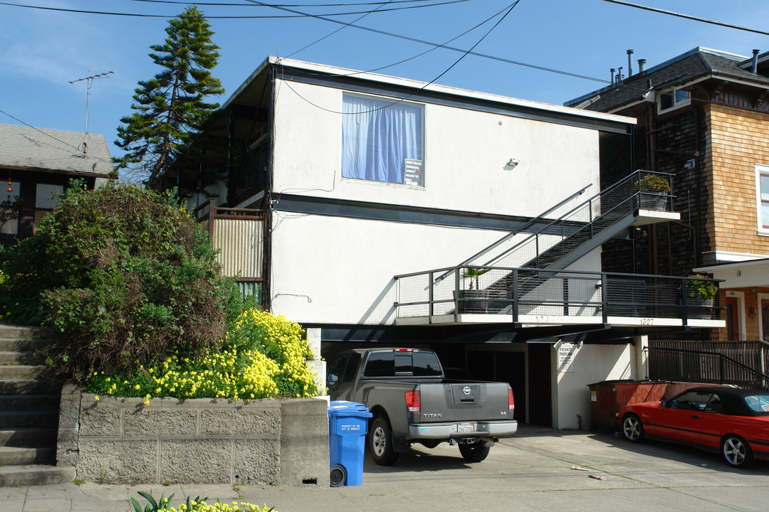 Milvia Apartments in Berkeley, CA - Building Photo