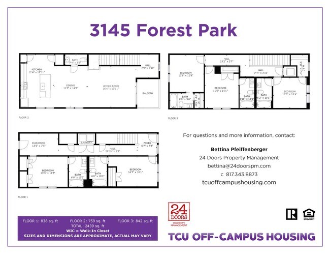3145 Forest Park Blvd in Fort Worth, TX - Building Photo - Building Photo