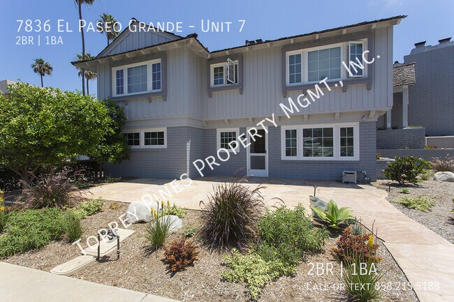 7836 El Paseo Grande in San Diego, CA - Building Photo - Building Photo