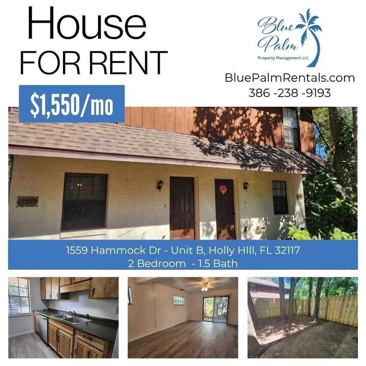 1559 Hammock Dr in Holly Hill, FL - Building Photo