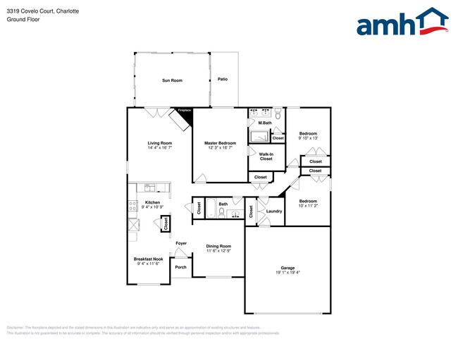 3319 Covelo Ct in Charlotte, NC - Foto de edificio - Building Photo
