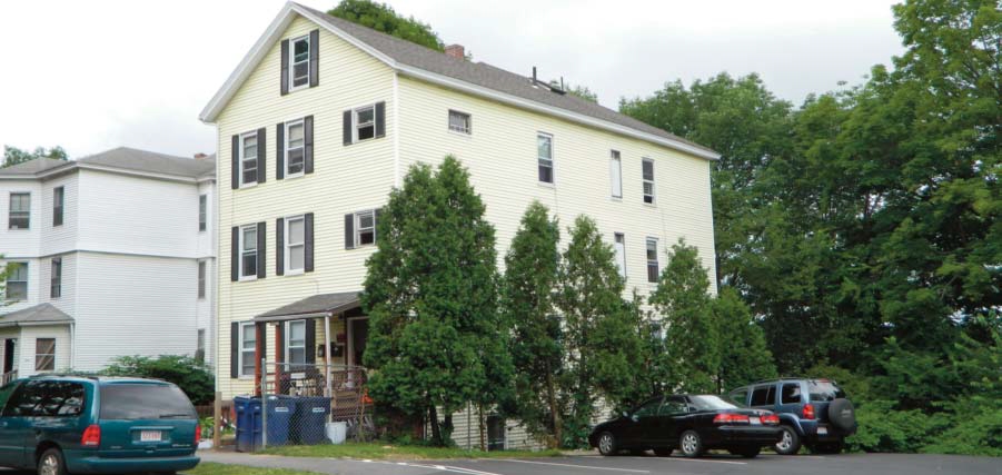 17 Paine St in Worcester, MA - Foto de edificio