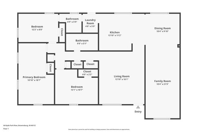 44 Hyde Park Row in Brownsburg, IN - Foto de edificio - Building Photo