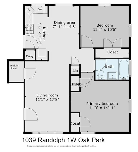 1039 Randolph St, Unit 10391 in Oak Park, IL - Building Photo - Building Photo