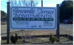 Greenville Terrace in Greenville, AL - Building Photo