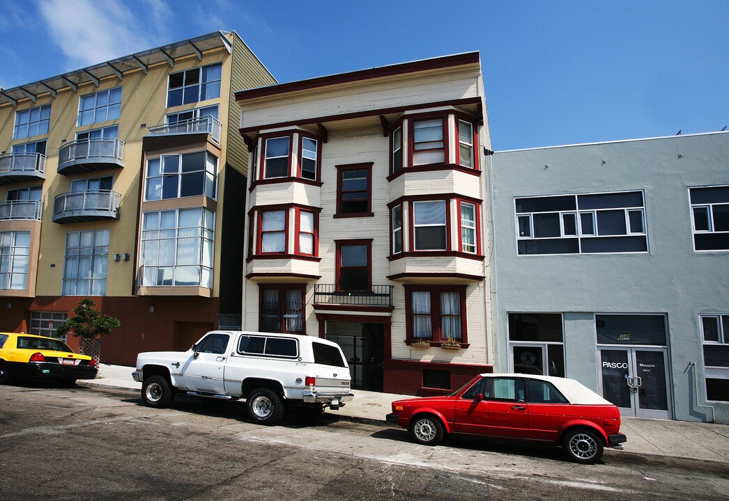 181-191 Russ St in San Francisco, CA - Foto de edificio