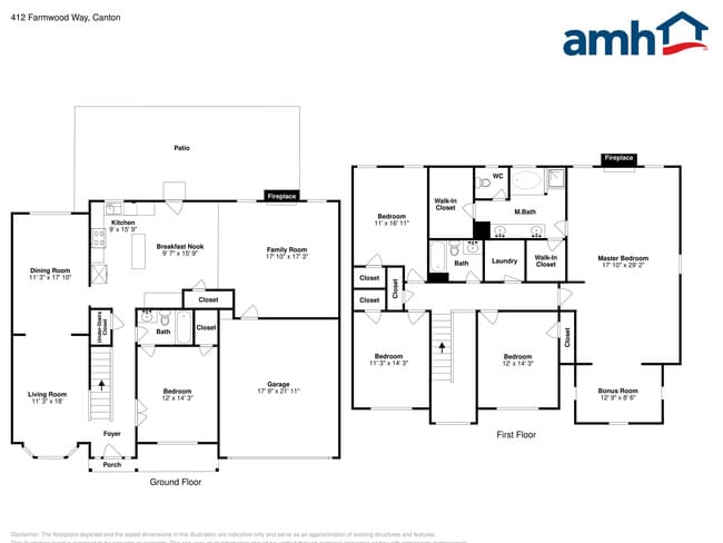 412 Farmwood Way in Canton, GA - Foto de edificio - Building Photo