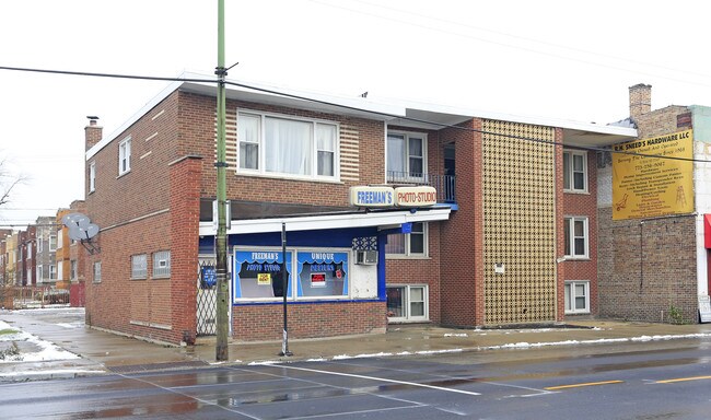 Retail Salon and 8-unit Multi-Family Building