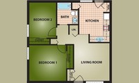 Fostoria Townhomes/Eco Village in Fostoria, OH - Building Photo - Floor Plan