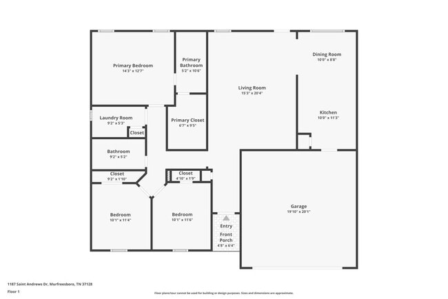 1187 St Andrews Dr in Murfreesboro, TN - Building Photo - Building Photo