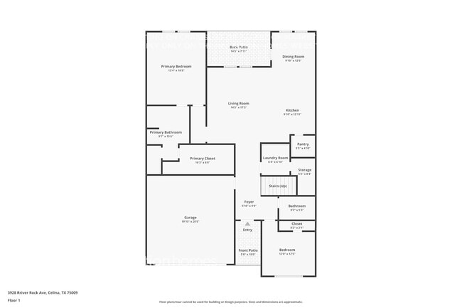 3928 River Rock Ave in Celina, TX - Foto de edificio - Building Photo