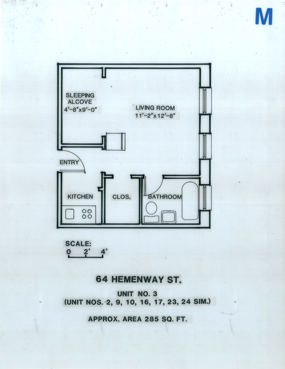 64 Hemenway St-Unit -2 in Boston, MA - Building Photo