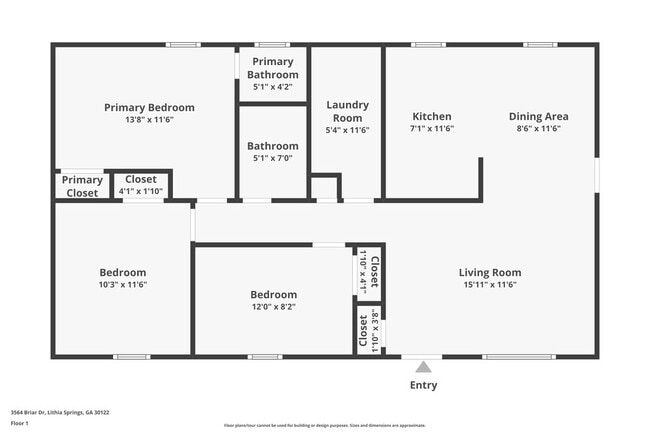 3564 Briar Dr in Lithia Springs, GA - Foto de edificio - Building Photo