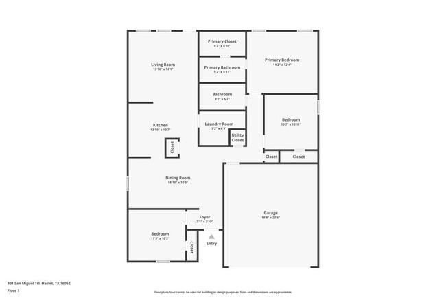 801 San Miguel Trail in Haslet, TX - Building Photo - Building Photo