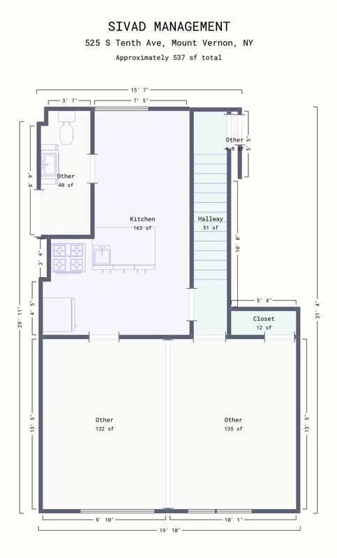 property at 526 S Tenth Ave