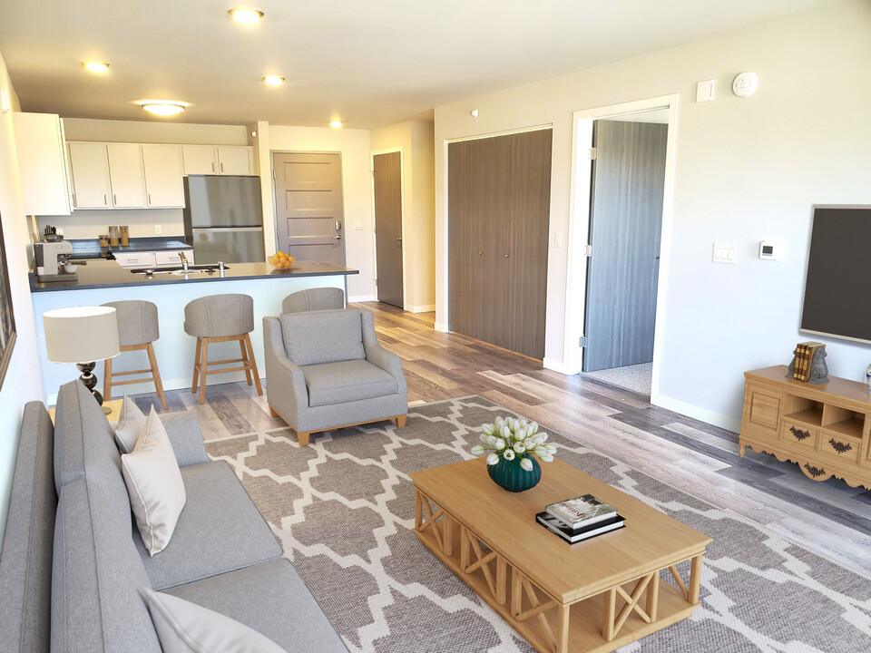 City Center Apartments in Brillion, WI - Foto de edificio