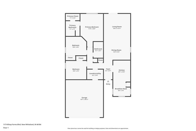 117 Hilltop Farms Blvd in New Whiteland, IN - Building Photo - Building Photo