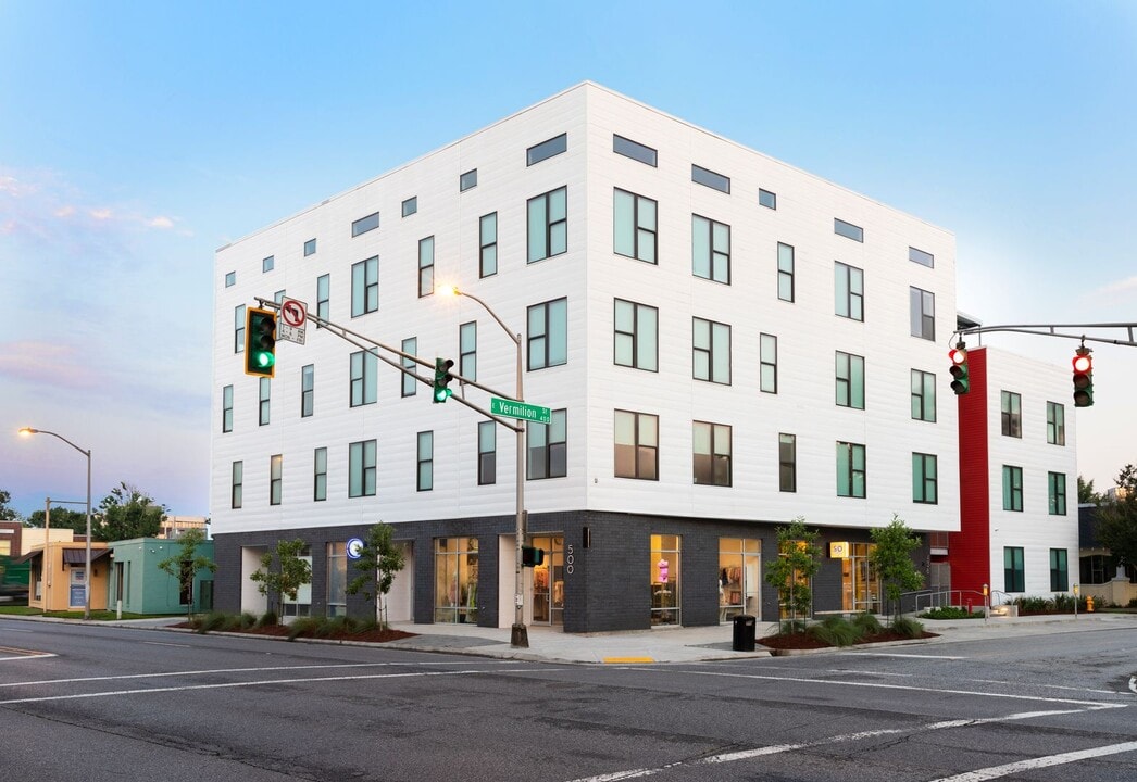 Vermilion Lofts in Lafayette, LA - Foto de edificio
