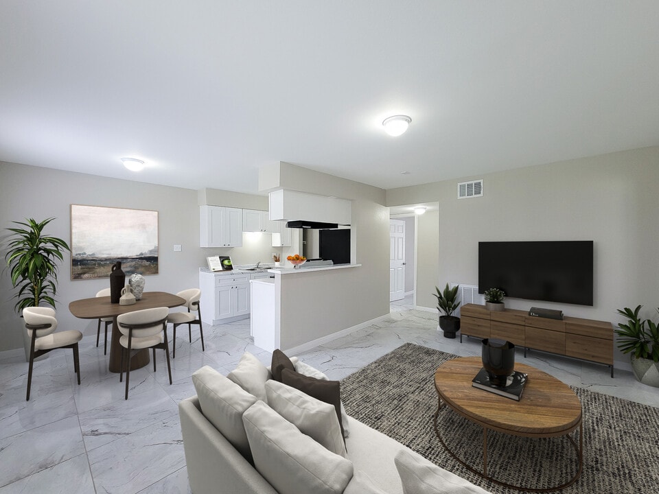 Courtyard Park Apartments in Dickinson, TX - Foto de edificio