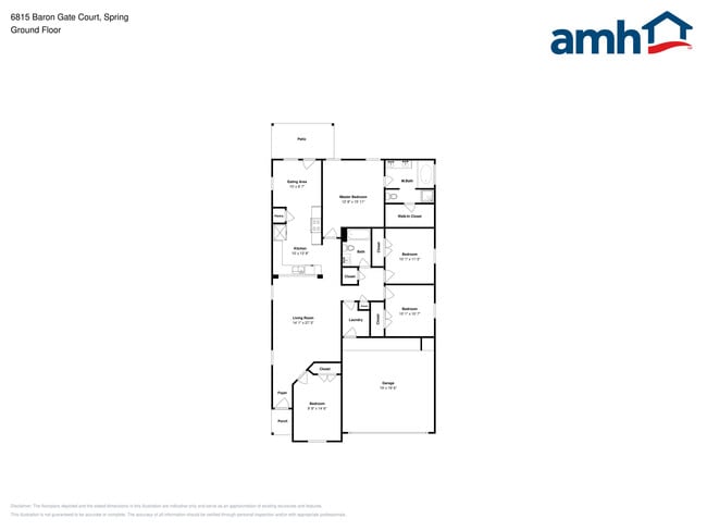 6815 Baron Gate Ct in Spring, TX - Foto de edificio - Building Photo