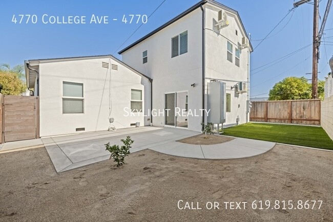property at 4770 College Ave
