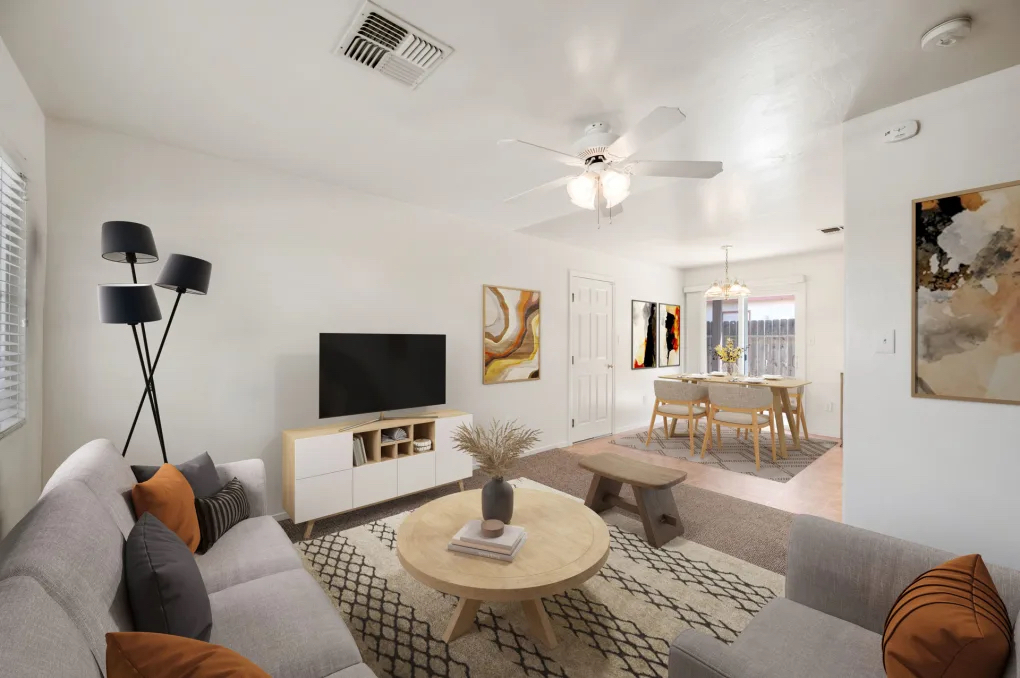 Tyner Ranch Townhomes in Bakersfield, CA - Building Photo