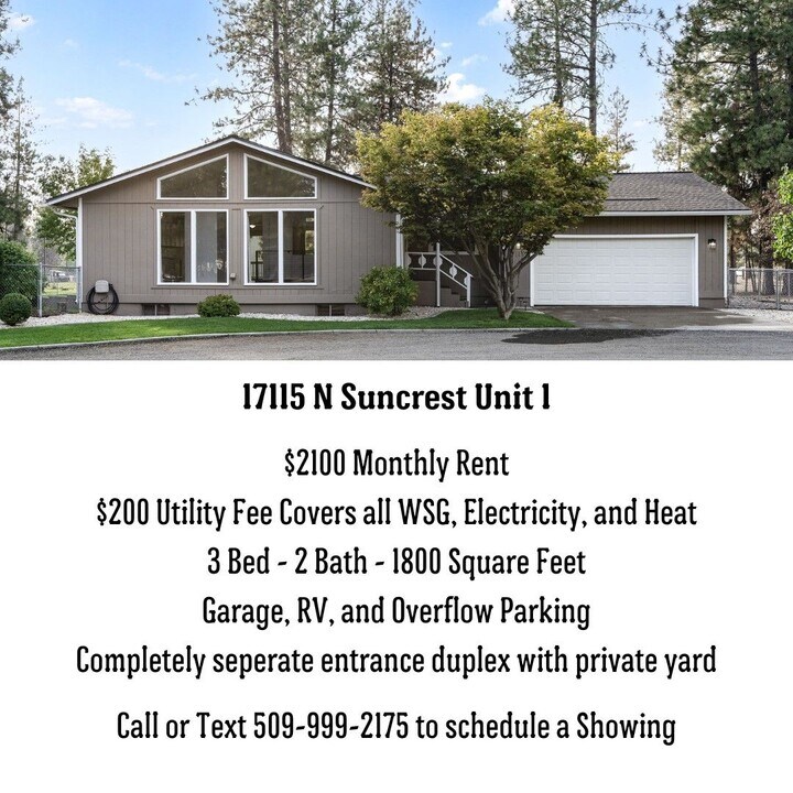 17115 N Suncrest Dr-Unit -Unit 1 in Nine Mile Falls, WA - Building Photo