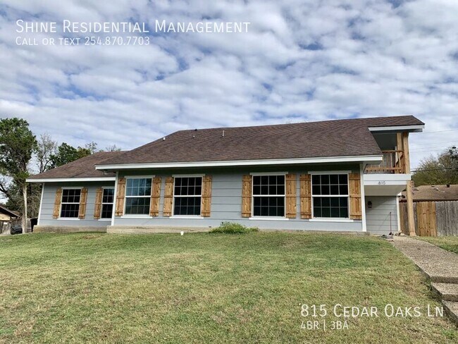 property at 815 Cedar Oaks Ln