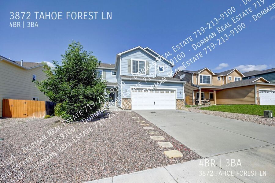 3872 Tahoe Forest Ln in Colorado Springs, CO - Building Photo