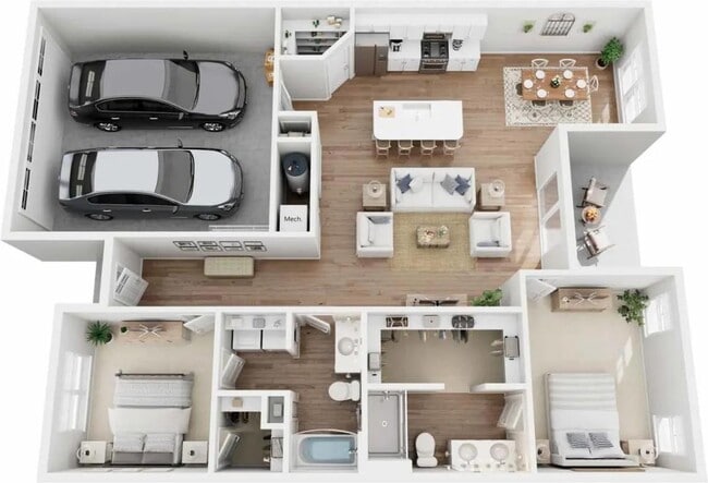 The Villas at Hudson Reserve