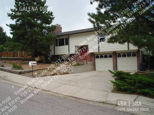 5495 Galena Dr in Colorado Springs, CO - Building Photo