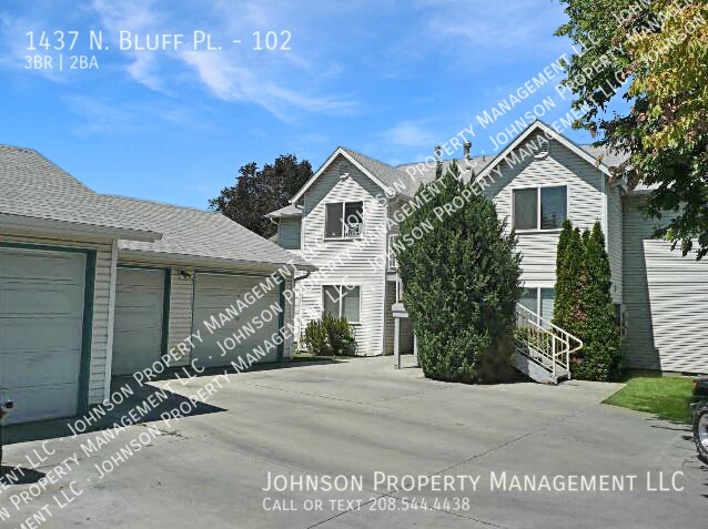 1437 N Bluff Pl-Unit -102 in Boise, ID - Building Photo