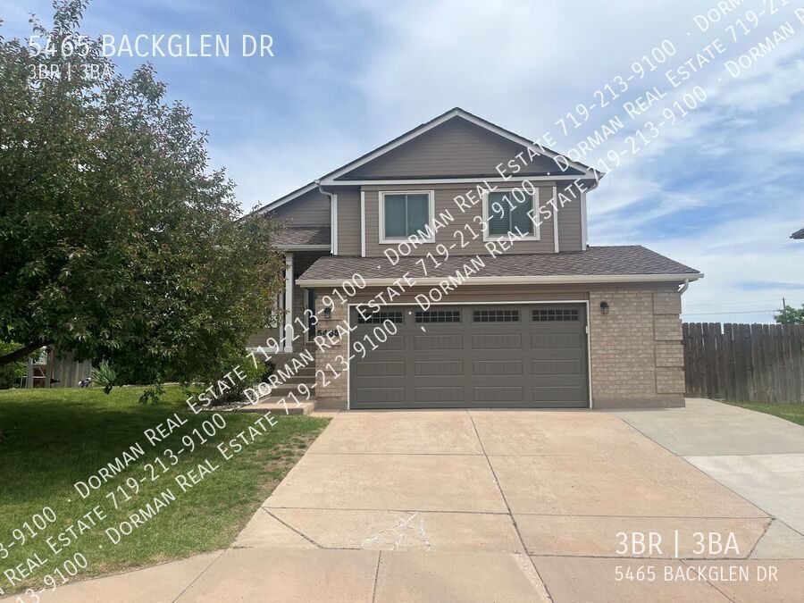 5465 Backglen Dr in Colorado Springs, CO - Building Photo