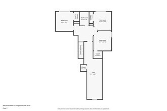 2802 Knoll View Pl in Douglasville, GA - Foto de edificio - Building Photo