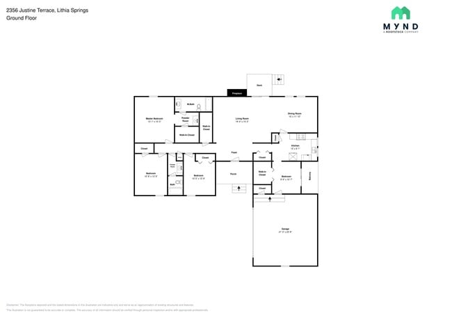 2356 Justine Terrace in Lithia Springs, GA - Building Photo - Building Photo