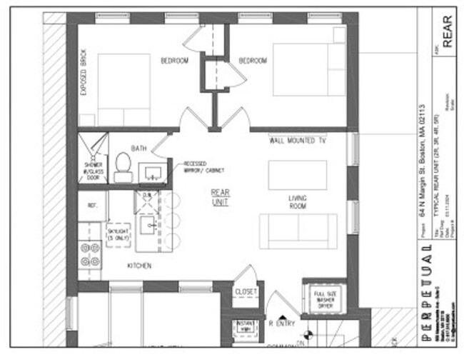 property at 64 N Margin St