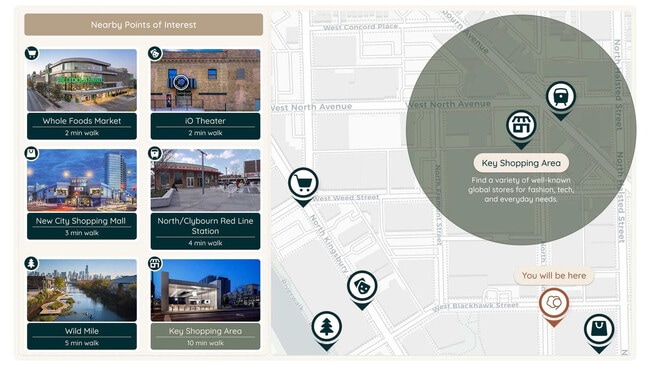 851 W Blackhawk St in Chicago, IL - Foto de edificio - Building Photo