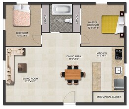 Villa Terrace in Norfolk, VA - Building Photo - Floor Plan