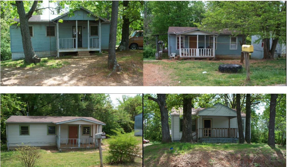 4 unit multifamily property in Gainesville, GA - Building Photo