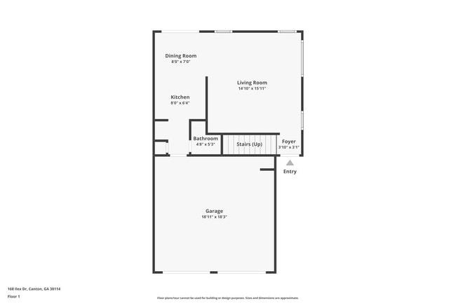 168 Ilex Dr in Canton, GA - Foto de edificio - Building Photo