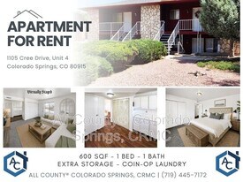 1105 Cree Dr in Colorado Springs, CO - Building Photo
