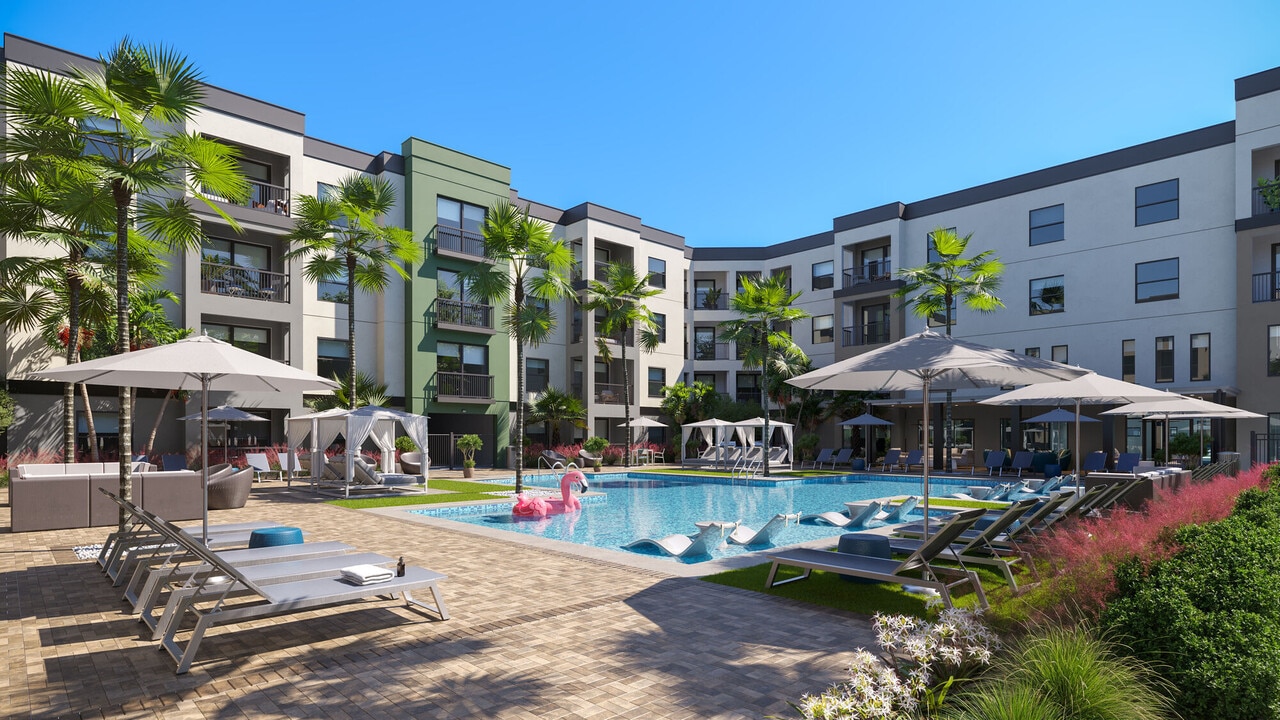Sinclair at Palm Pointe in Ft. Myers, FL - Foto de edificio