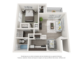 The Life at Grand Oaks in Houston, TX - Building Photo - Floor Plan