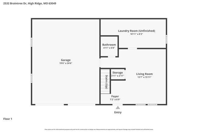 2532 Braintree Dr in High Ridge, MO - Foto de edificio - Building Photo