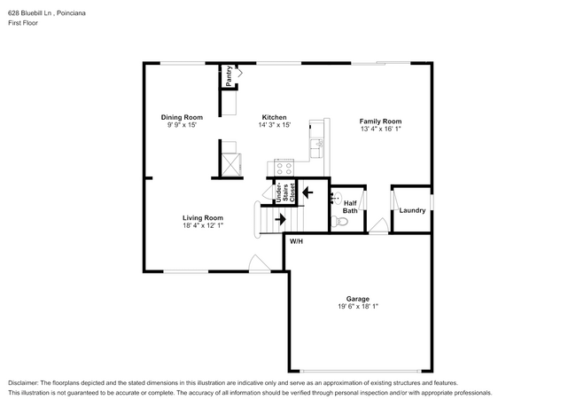 628 Bluebill Ln in Poinciana, FL - Building Photo - Building Photo