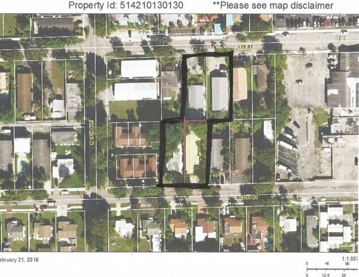 1828 Lee St in Hollywood, FL - Foto de edificio